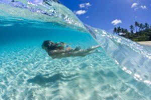 Swimming in Hawaii Photographer is Sean Davey