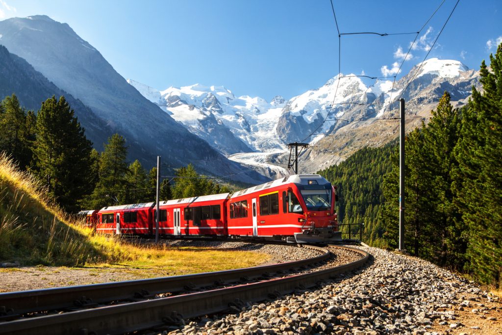 switzerland tours by train