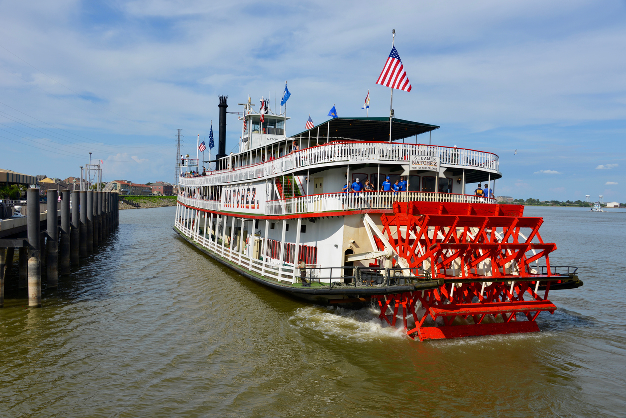 Paddlesteam the Mississippi | Paddlesteam New Orleans | Mark Twain