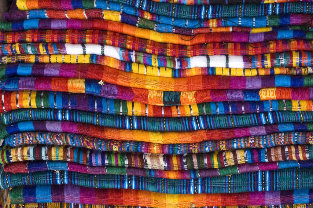 Colourful Mayan Blankets