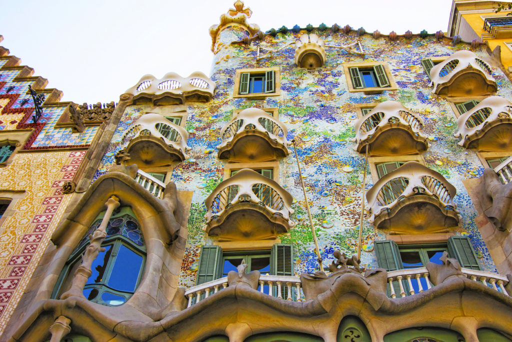 Balconies of Casa Batlo