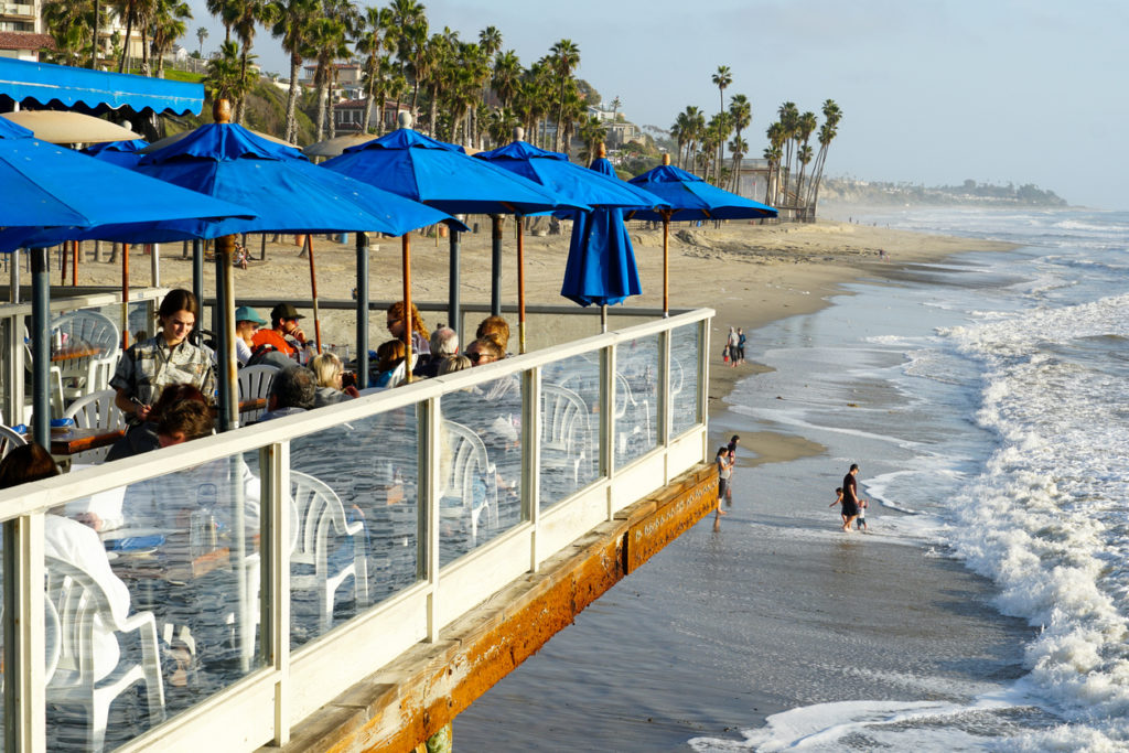 Fishermans restaurant on San Clemente Pier