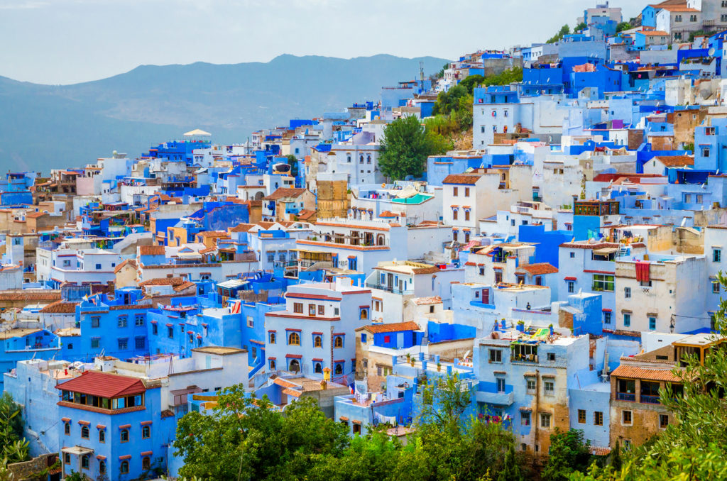 Tiled houses of Chefchaouen