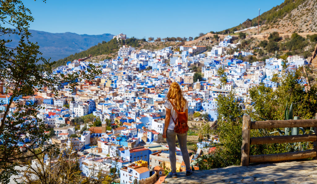 View of Chefchaouen