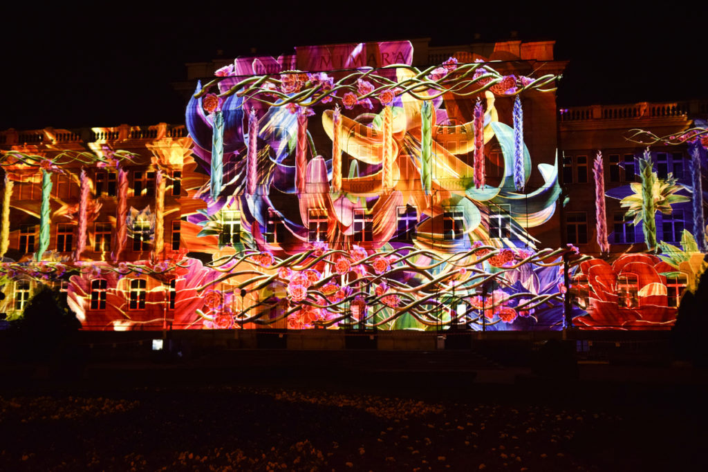 Festival of lights at Mimara Museum