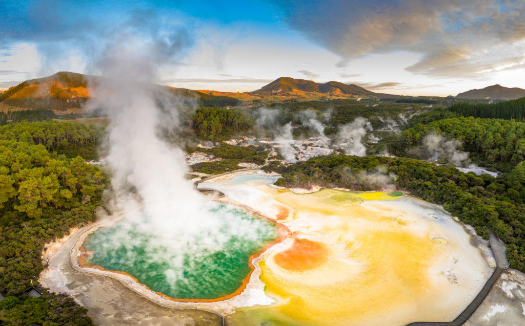 Geothermal landscape