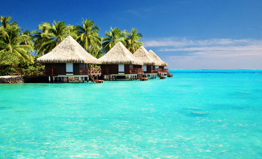 Over water bungalows