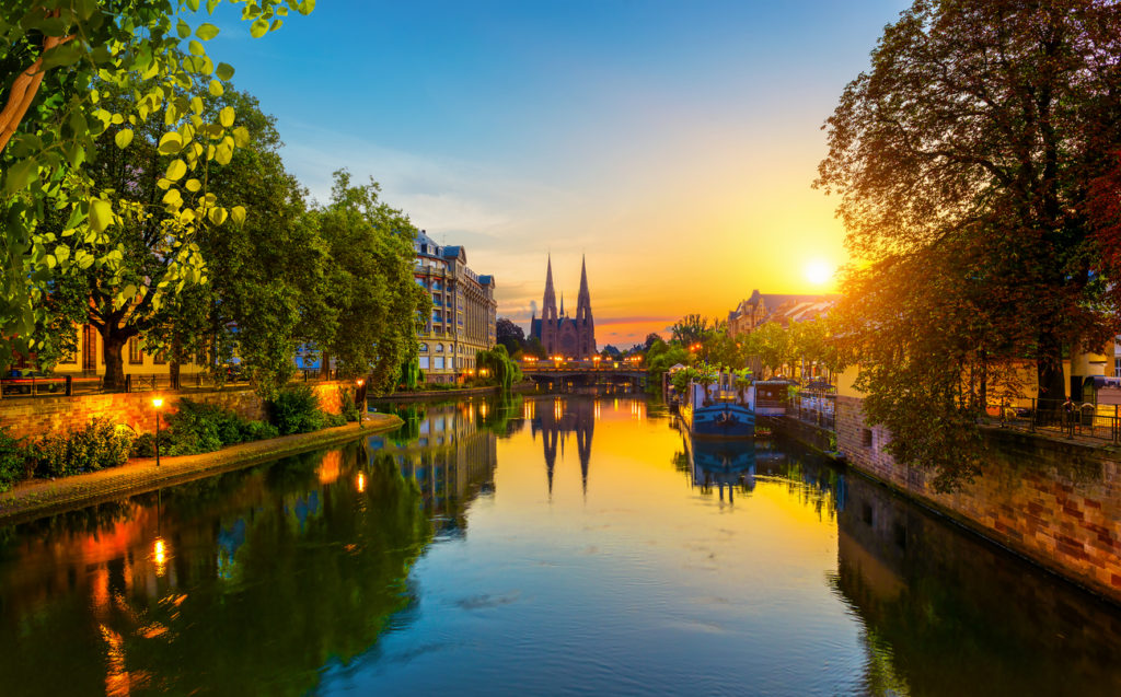 Strasbourg at Sunrise