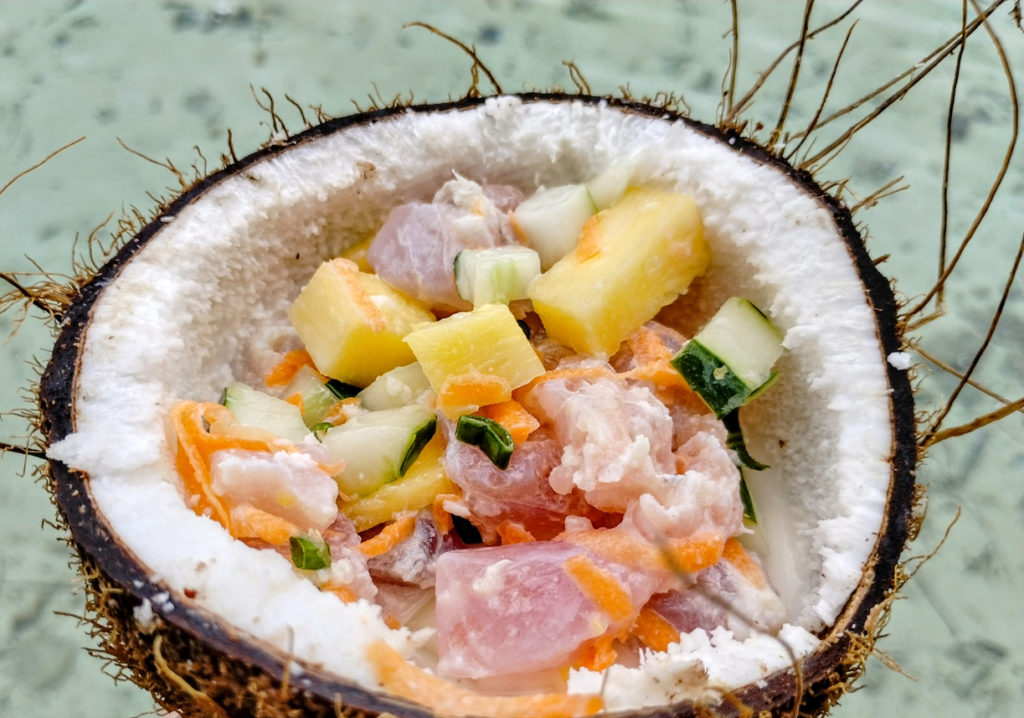 Traditional Tahitian dish