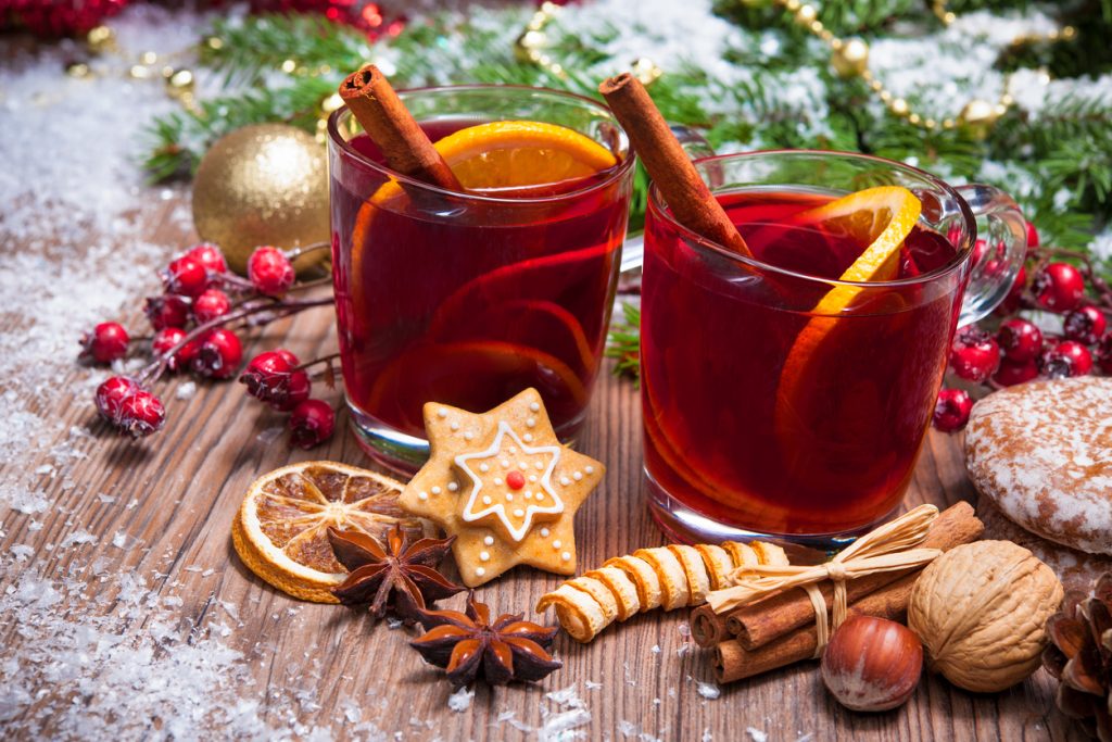 Mulled wine at Christmas Time in Germany