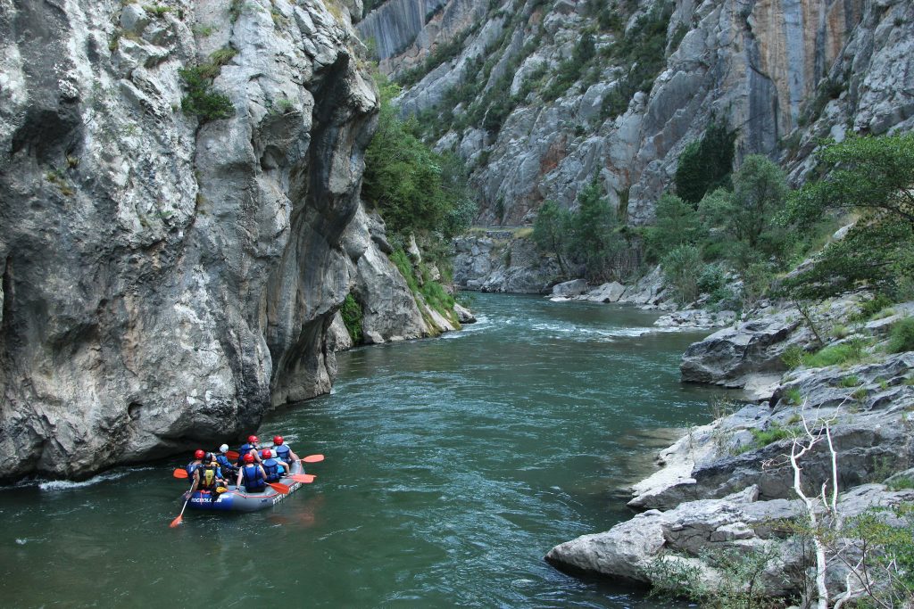 Rafting in Catalonia