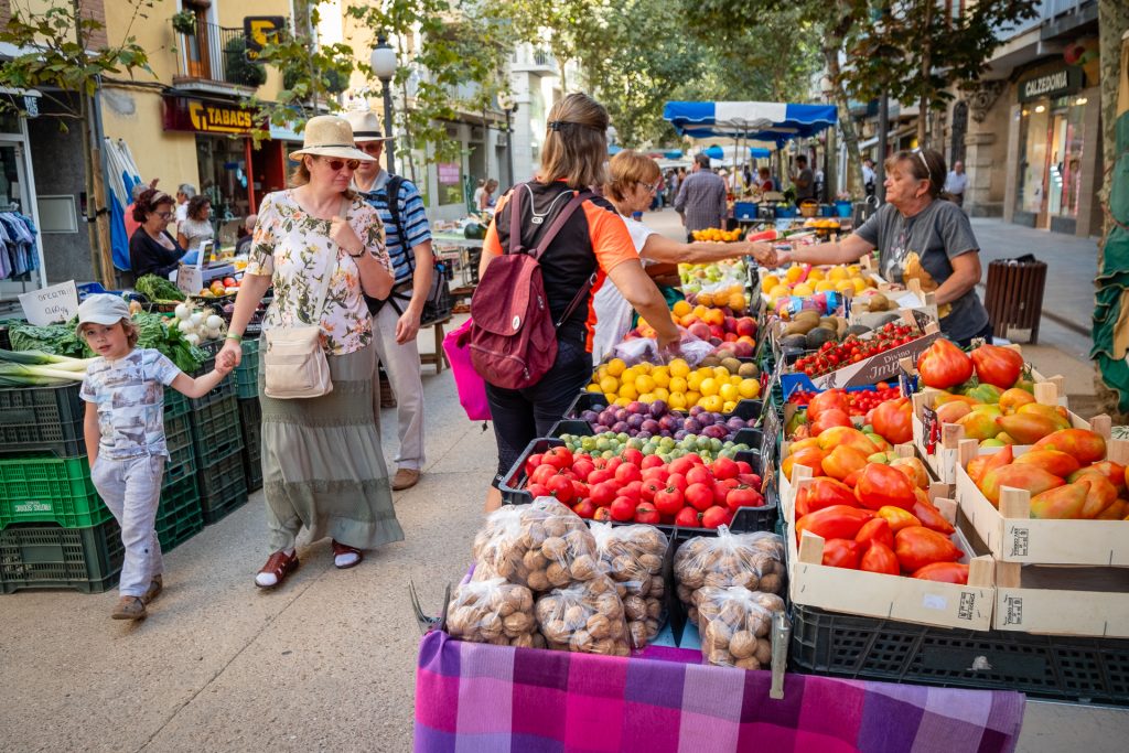 Fruit and Veg Market in Blanes